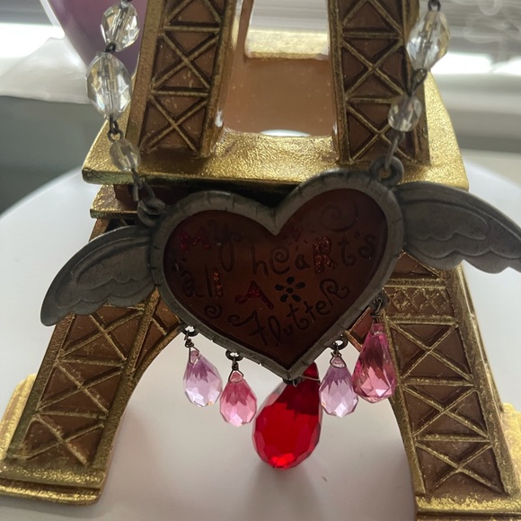 Price Drop NWT Holiday Decor yr round Heart Swarovski Crystal Hanging ornament - Picture 6 of 7